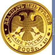 Full 25 rubley 2003 goda ryby