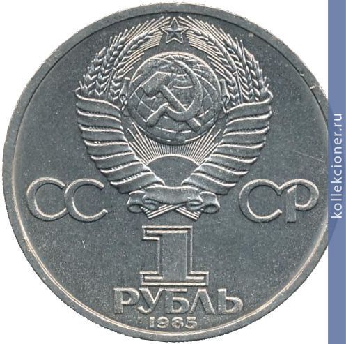 Full 1 rubl 1985 goda 115 let so dnya rozhdeniya v i lenina