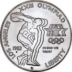 Thumb 1 dollar 1983 goda olimpiada 1984 goda v los anzhelese diskobol