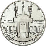 Thumb 1 dollar 1984 goda olimpiada 1984 goda v los anzhelese kolizeum