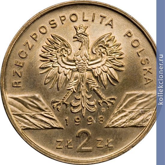 Full 2 zlotyh 1998 goda kamyshovaya zhaba