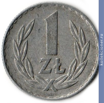 Full 1 zlotyy 1974 goda