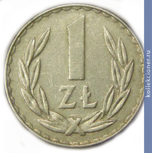 Full 1 zlotyy 1980 goda