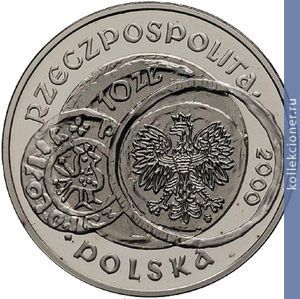 Full 10 zlotyh 2000 goda tysyacheletie konventsii v gnezno