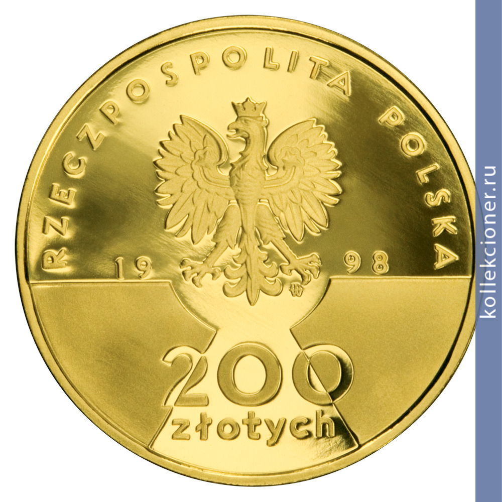 Full 200 zlotyh 1998 goda 20 letie pontifikata ioanna pavla ii