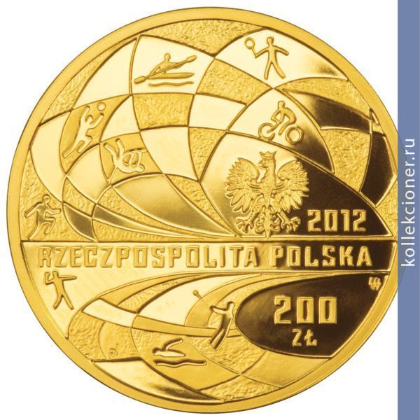 Full 200 zlotyh 2012 goda polskaya olimpiyskaya sbornaya v londone 2012