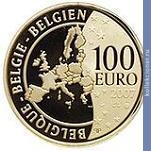 Full 100 evro 2007 goda 175 let belgiyskim monetam