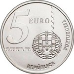 Thumb 5 evro 2003 goda 150 let portugalskim pochtovym markam 148