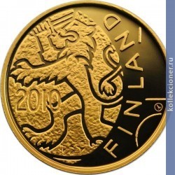 Full 100 evro 2010 goda 150 let finskoy valyute