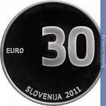 Full 30 evro 2011 goda 20 let nezavisimosti slovenii