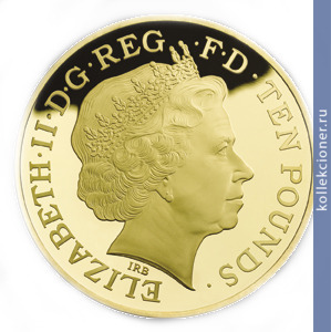 Full 10 funtov sterlingov 2012 goda ofitsialnaya moneta olimpiady v londone