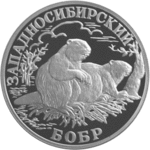 Thumb 1 rubl 2001 goda zapadnosibirskiy bobr