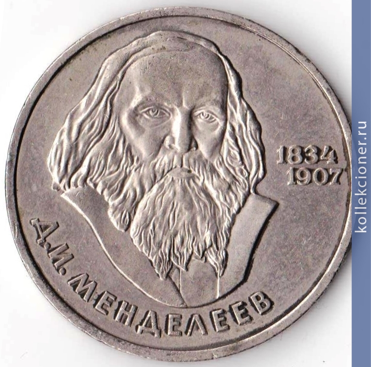 Full 1 rubl 1984 goda 150 let so dnya rozhdeniya d i mendeleeva