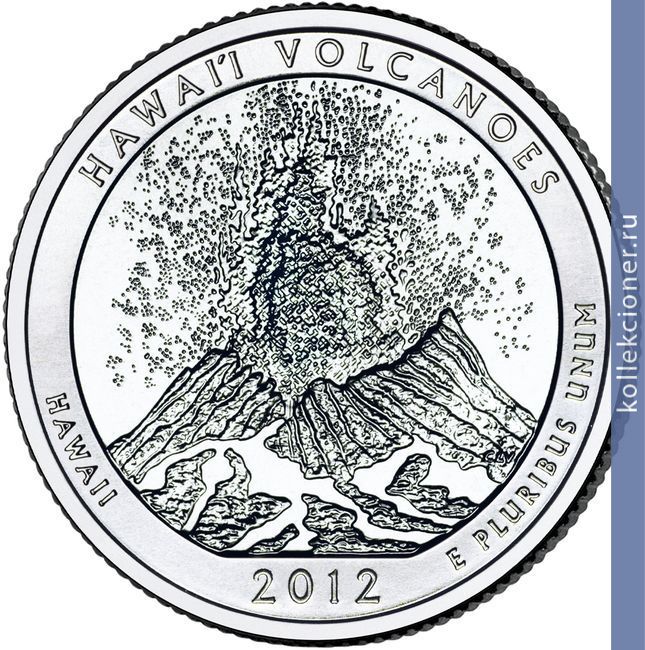 Full 25 tsentov 2012 goda natsionalnyy gavayskiy vulkanicheskiy park gavayi