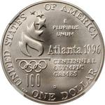 Thumb 1 dollar 1996 goda xxvi olimpiada pryzhki v vysotu