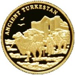Thumb 100 tenge 2005 goda drevniy turkestan