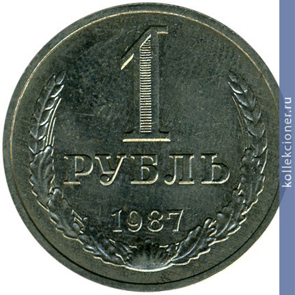 Full 1 rubl 1987 g