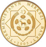 Thumb 1000 manatov 2005 goda 10 letie turkmenskogo neytraliteta