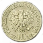 Thumb 10 zlotyh 1959 goda