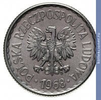 Full 1 zlotyy 1968 goda