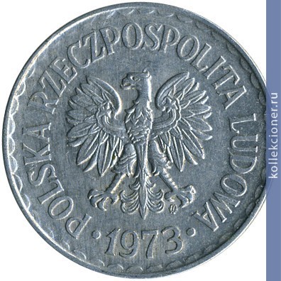 Full 1 zlotyy 1973 goda