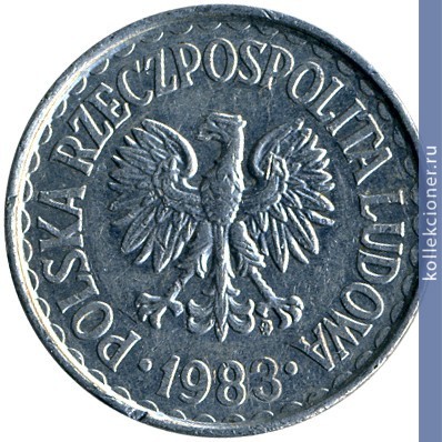 Full 1 zlotyy 1983 goda