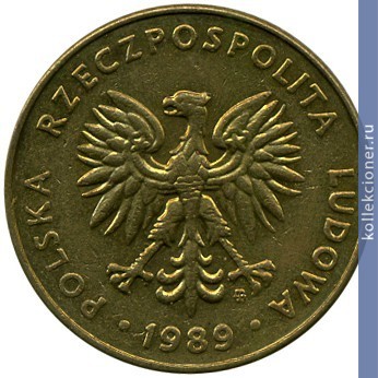 Full 10 zlotyh 1989 goda