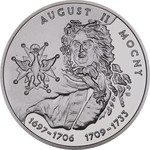 Thumb 10 zlotyh 2002 goda avgust ii silnyy 1697 1706 1709 1733
