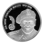 Thumb 10 zlotyh 2003 goda brigadnyy general stanislav machek 1892 1994