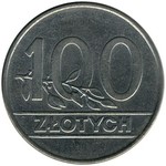Thumb 100 zlotyh 1990 goda