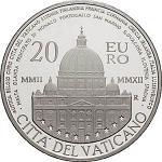 Thumb 20 evro 2012 goda 10 let vvedeniyu evro v vatikane