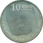 Thumb 10 evro 2004 goda rozhdenie printsessy katariny amalii