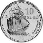 Thumb 10 evro 2003 goda parusnik huan sebastyan de elkano