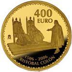 Thumb 400 evro 2005 goda 500 let so dnya smerti hristofora kolumba