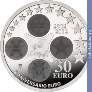 Full 30 evro 2012 goda 10 let nalichnomu obrascheniyu evro