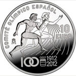 Thumb 10 evro 2012 goda 100 let natsionalnomu olimpiyskomu komitetu ispanii