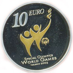 Thumb 10 evro 2003 goda spetsialnye olimpiyskie igry
