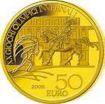 Thumb 50 evro 2005 goda pamyatnik emmanuilu filibertu i