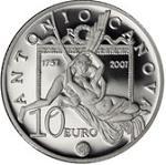 Thumb 10 evro 2007 goda 250 let so dnya rozhdeniya antonio kanova