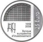 Thumb 25 evro 2008 goda 50 letie evropeyskogo investitsionnogo banka