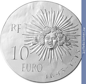 Full 10 evro 2014 goda ot hlodviga do respubliki lyudovik xiv