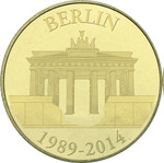 Thumb 100 frankov 2014 goda 25 let padeniya berlinskoy steny