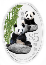 Thumb 5 singapurskih dollarov 2012 goda bolshaya panda