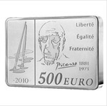 Thumb 500 evro 2010 goda pablo pikasso